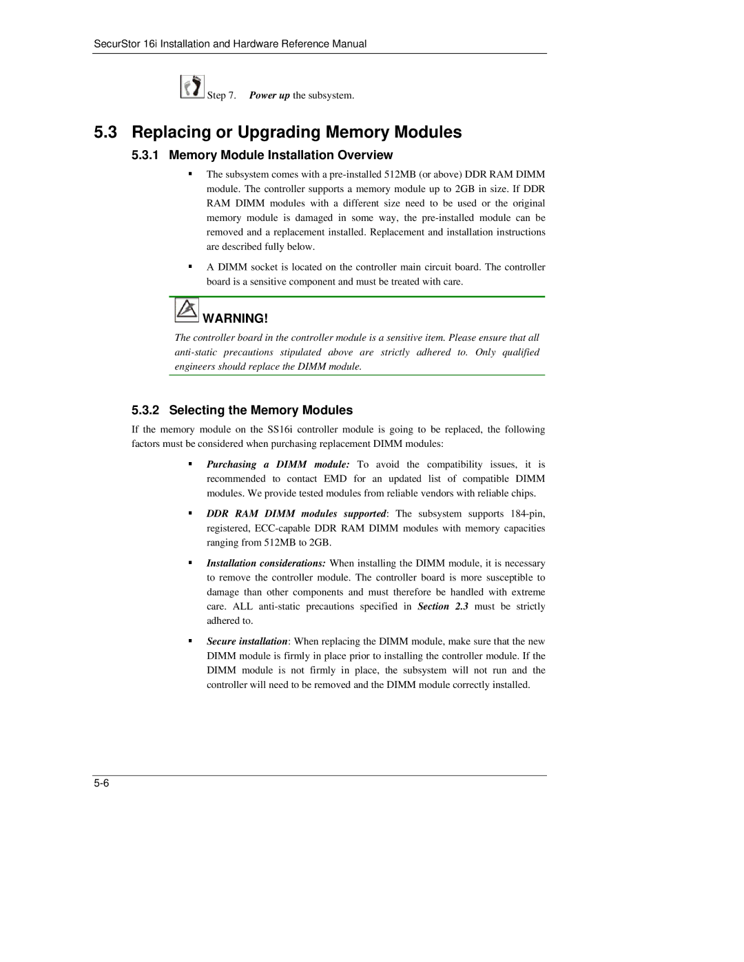 Meridian Data 16i Replacing or Upgrading Memory Modules, Memory Module Installation Overview, Selecting the Memory Modules 