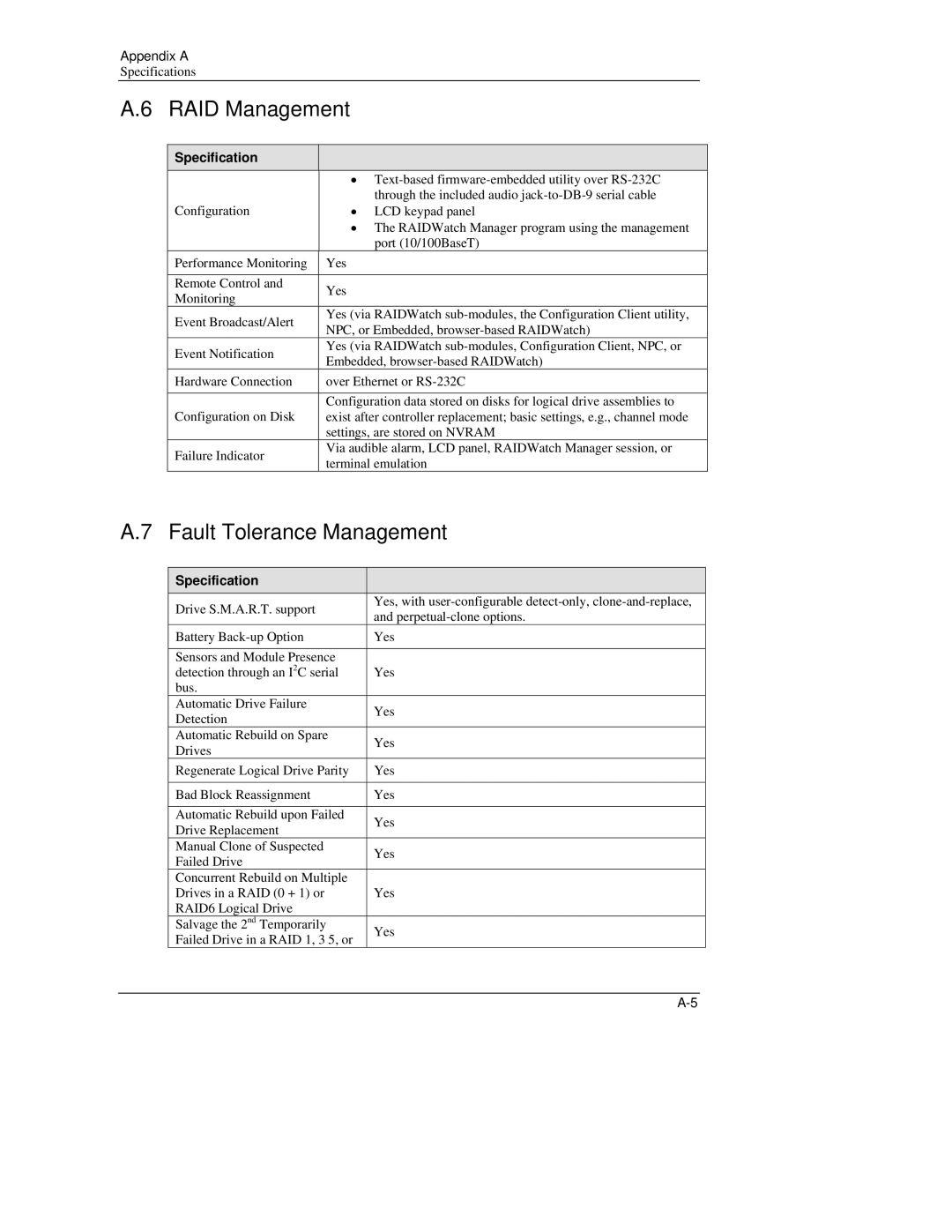 Meridian Data 16i manual RAID Management 