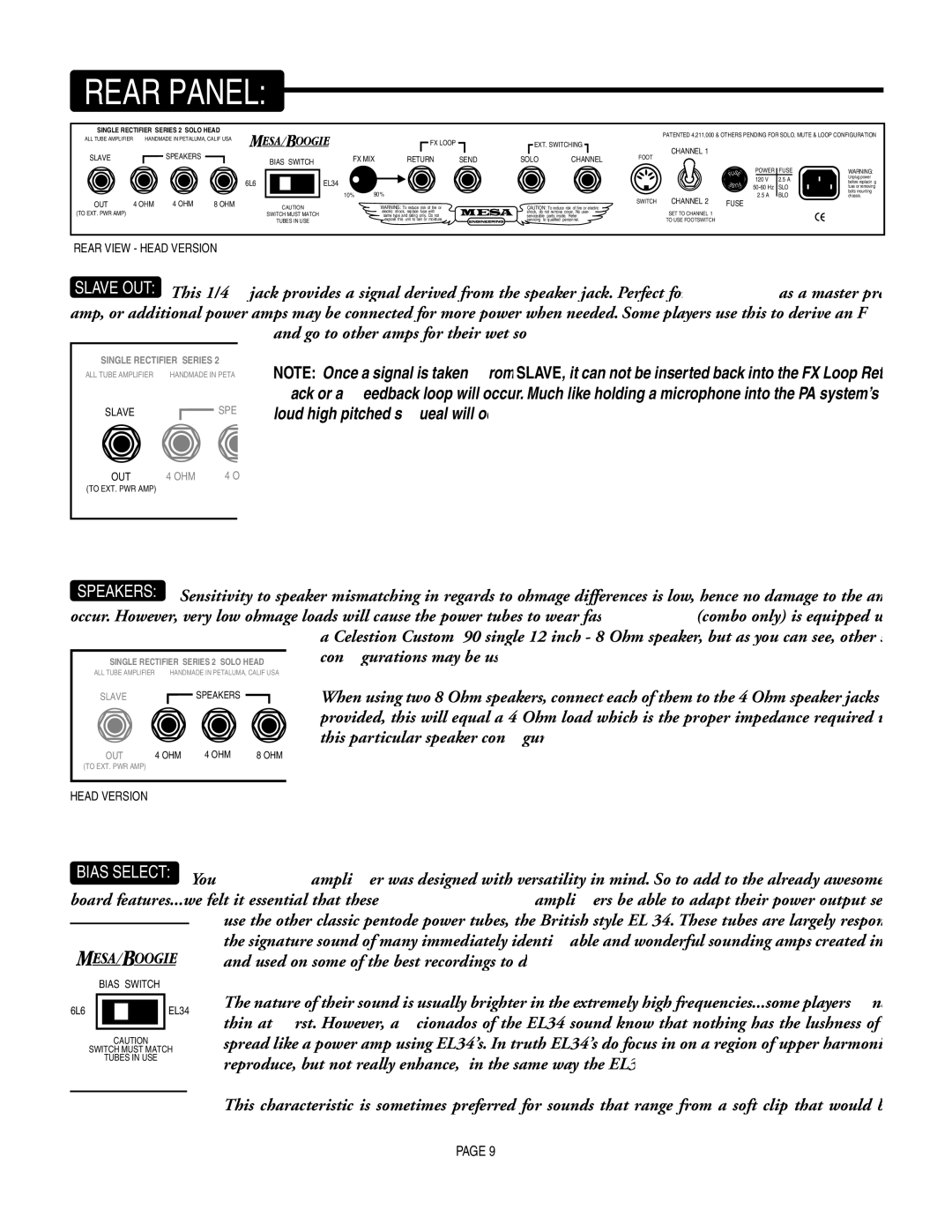 Mesa/Boogie pmn owner manual Go to other amps for their wet sound, Used on some of the best recordings to date 