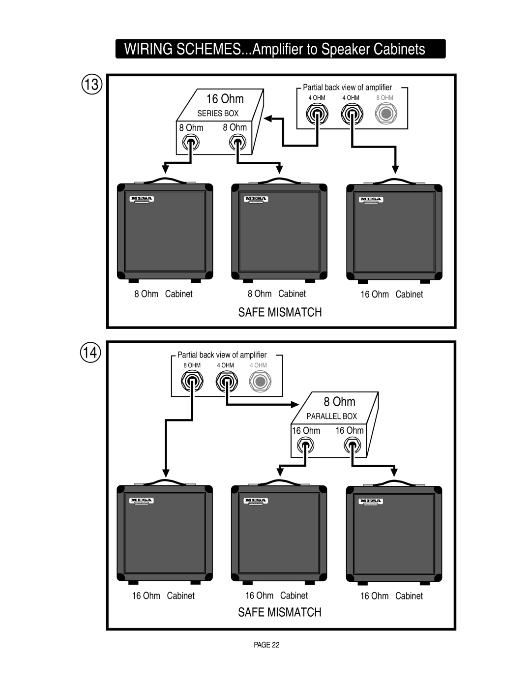 Mesa/Boogie pmn owner manual 16 Ohm 