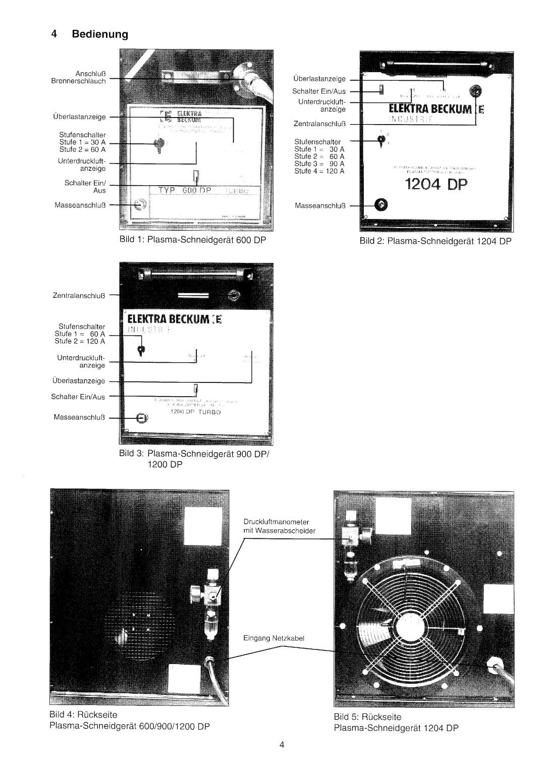 Metabo 600 DP, 1200 DP, 1204 DP, 900 DP manual 