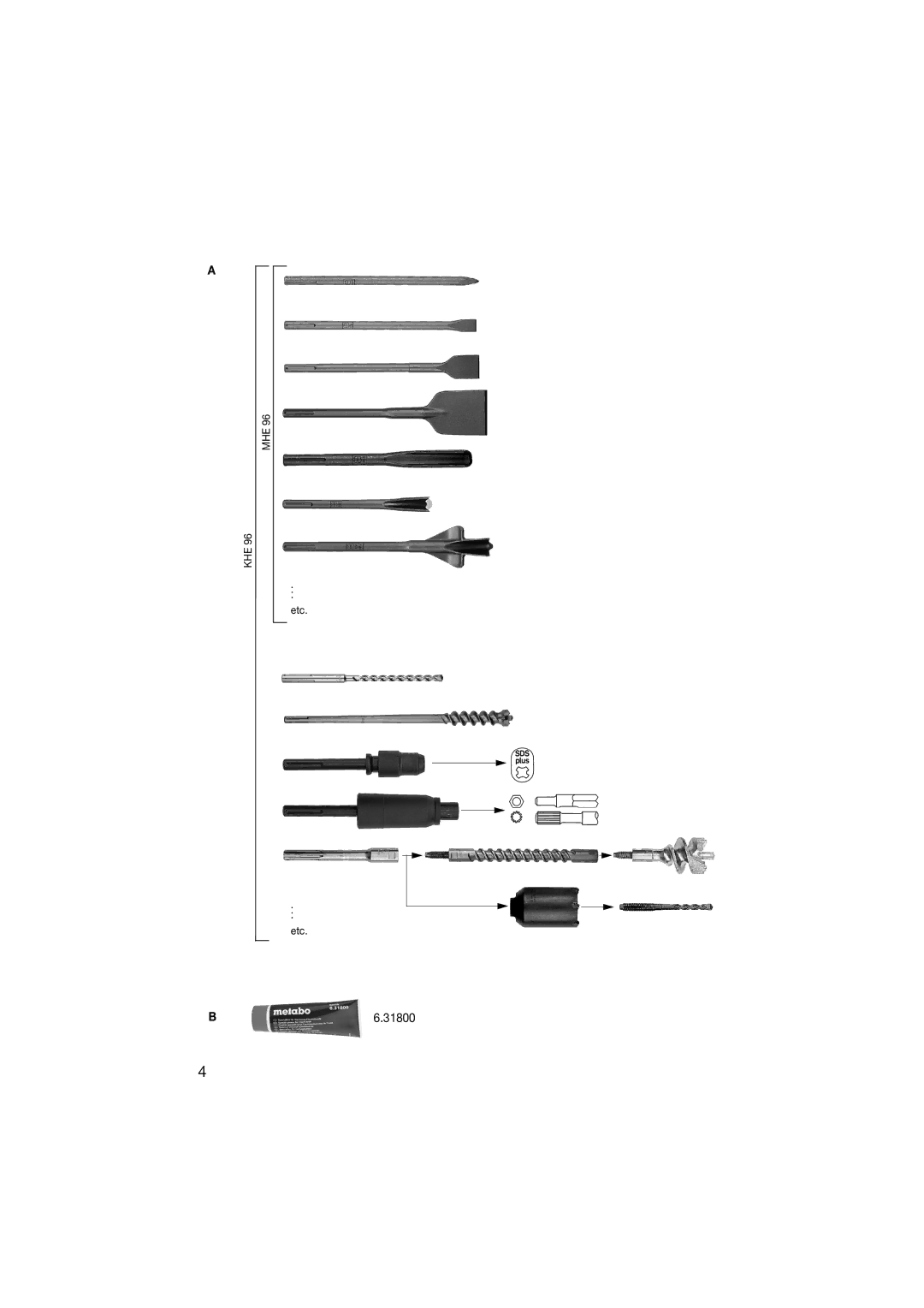 Metabo 600596420 manual 31800 