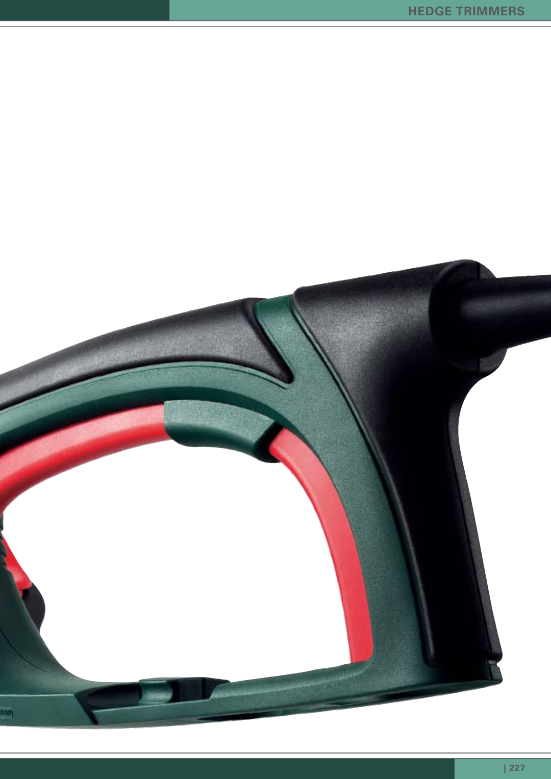 Metabo HS-8555, HS-8655 Quick, HS-8675 Quick, HS-8565, HS-8545, HS-8665 Quick manual Hedge Trimmers 