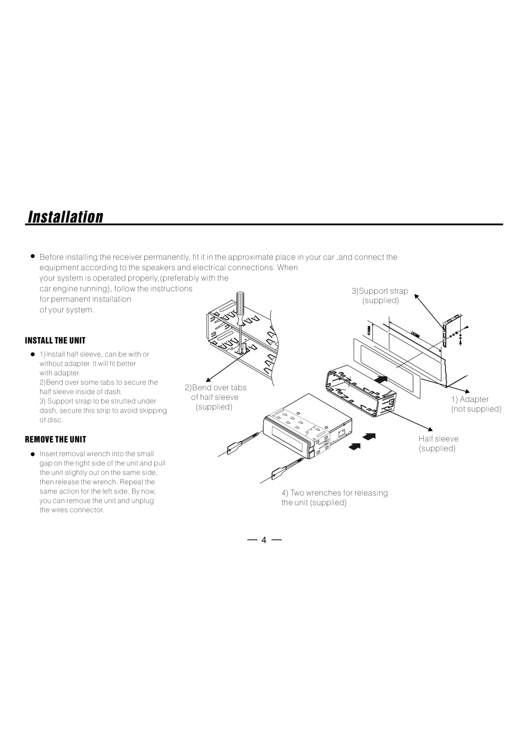 Metrik Mobile Electronics MIN-T66 manual 