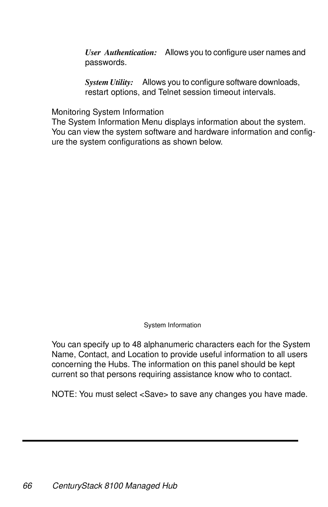 METRObility Optical Systems 8124-01-M manual Monitoring System Information 