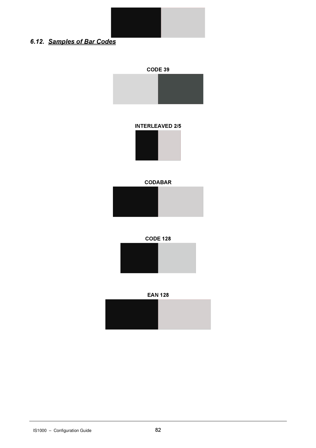 Metrologic Instruments IS1000 manual Samples of Bar Codes 