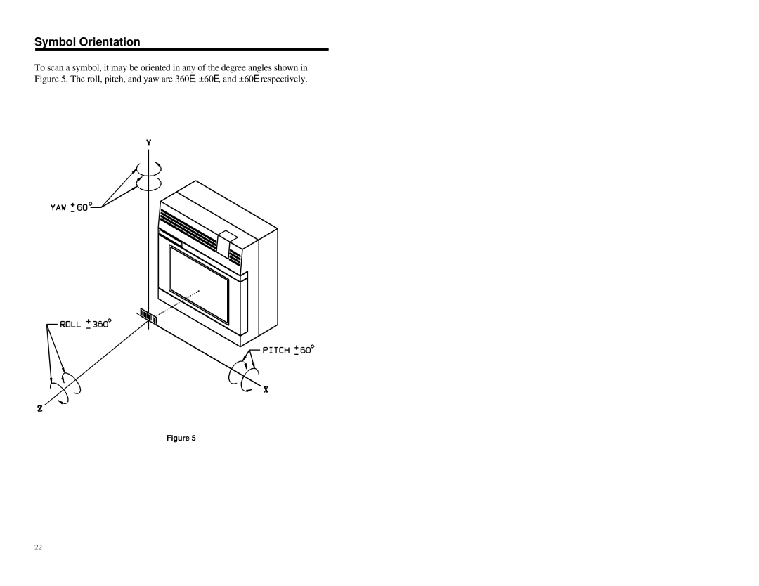 Metrologic Instruments MLPN 2178 manual Symbol Orientation 