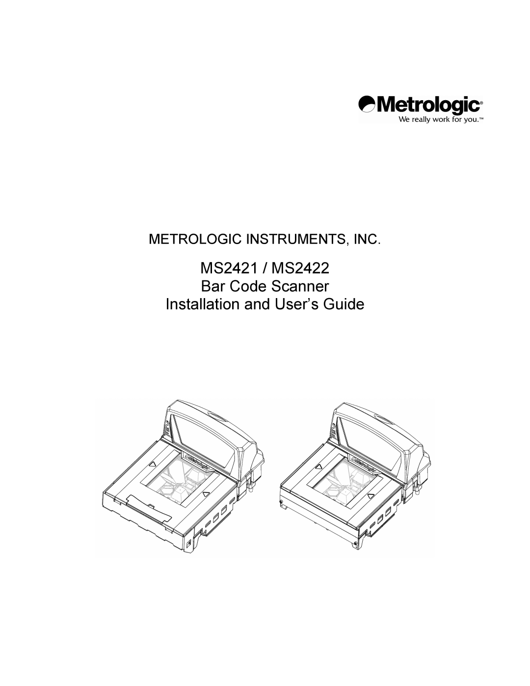 Metrologic Instruments MS2421, MS2422 manual Metrologic INSTRUMENTS, INC 