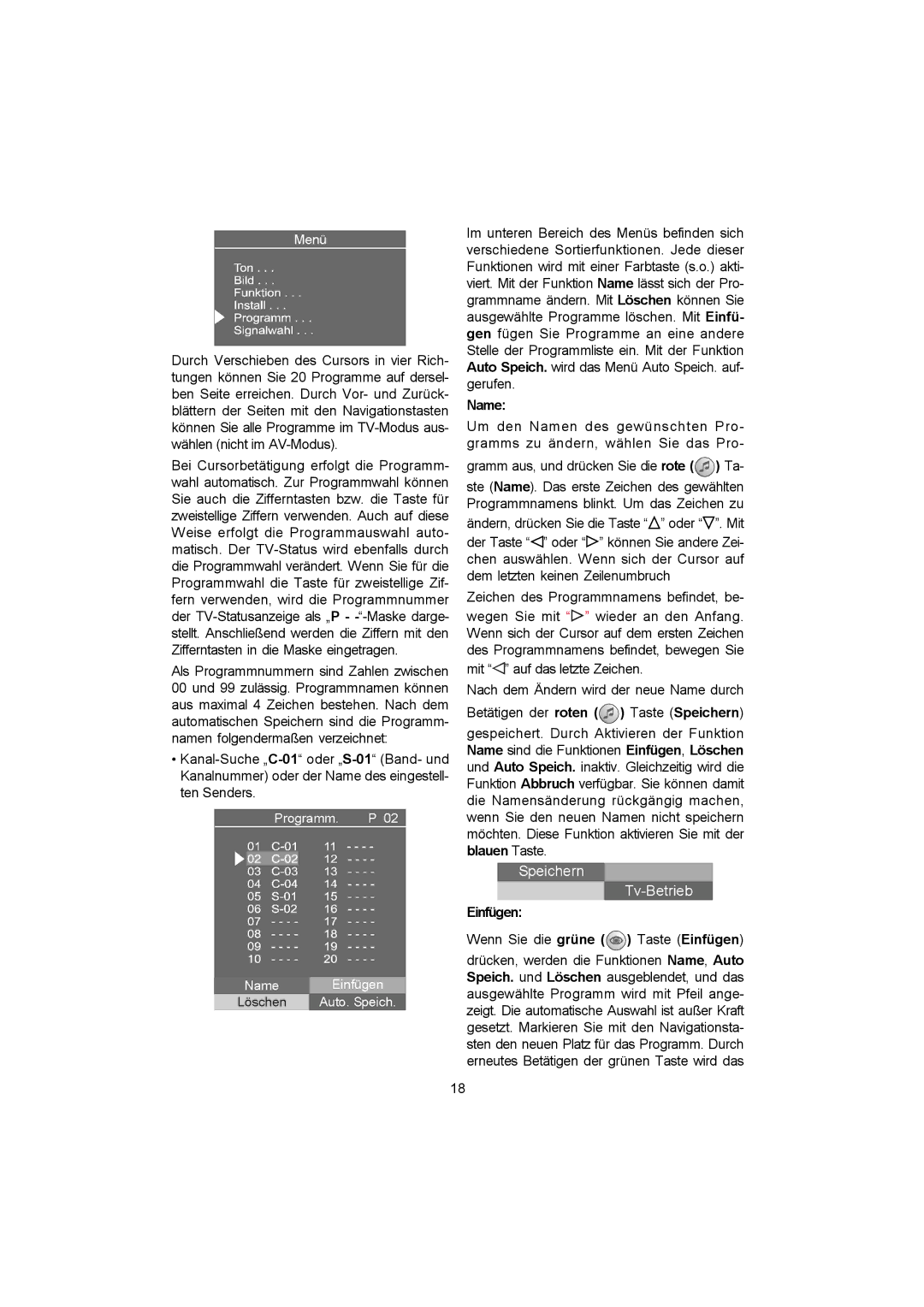 Metz 20 TK 51 operating instructions Mit auf das letzte Zeichen 