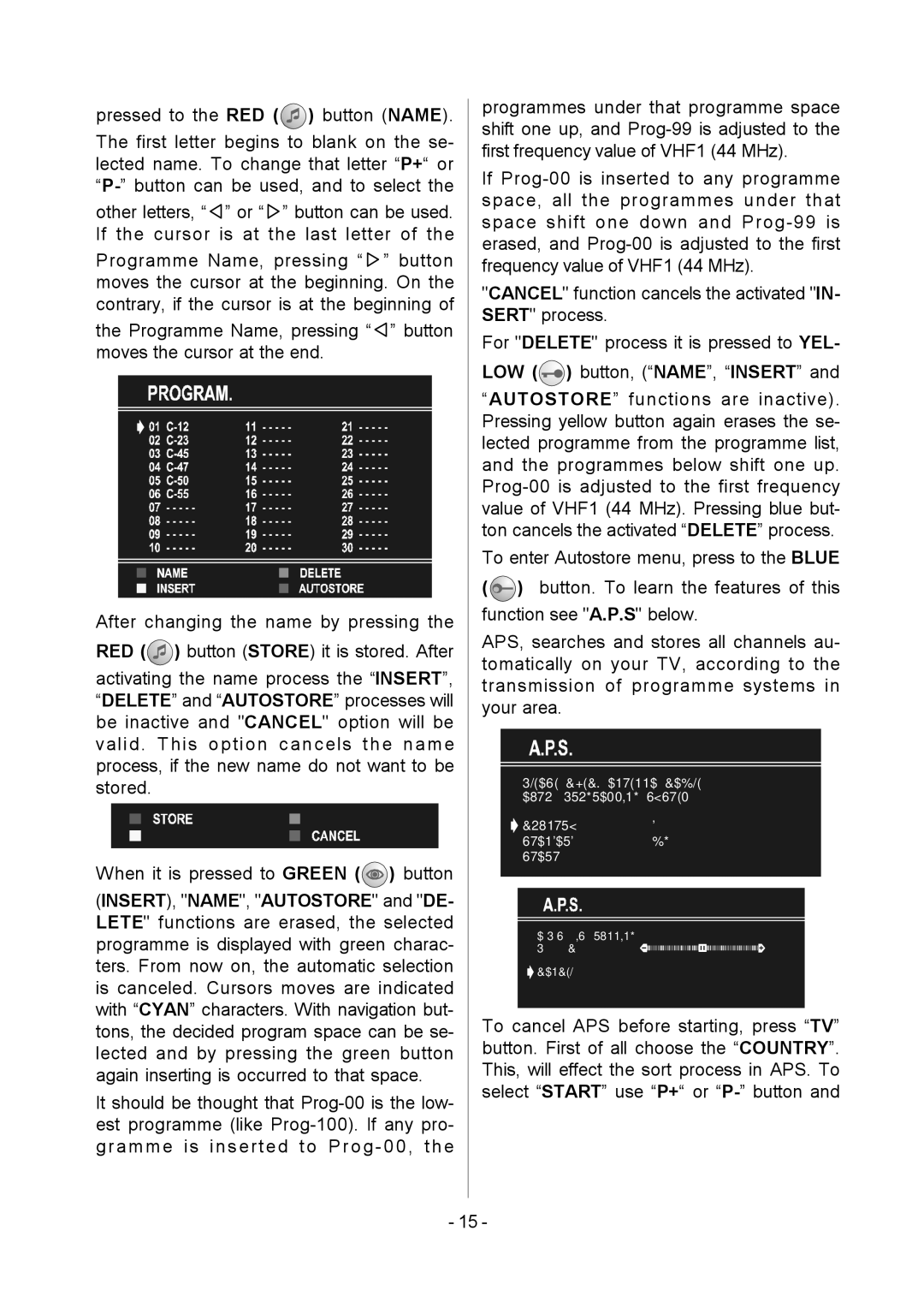 Metz MF 55TK36 operating instructions 