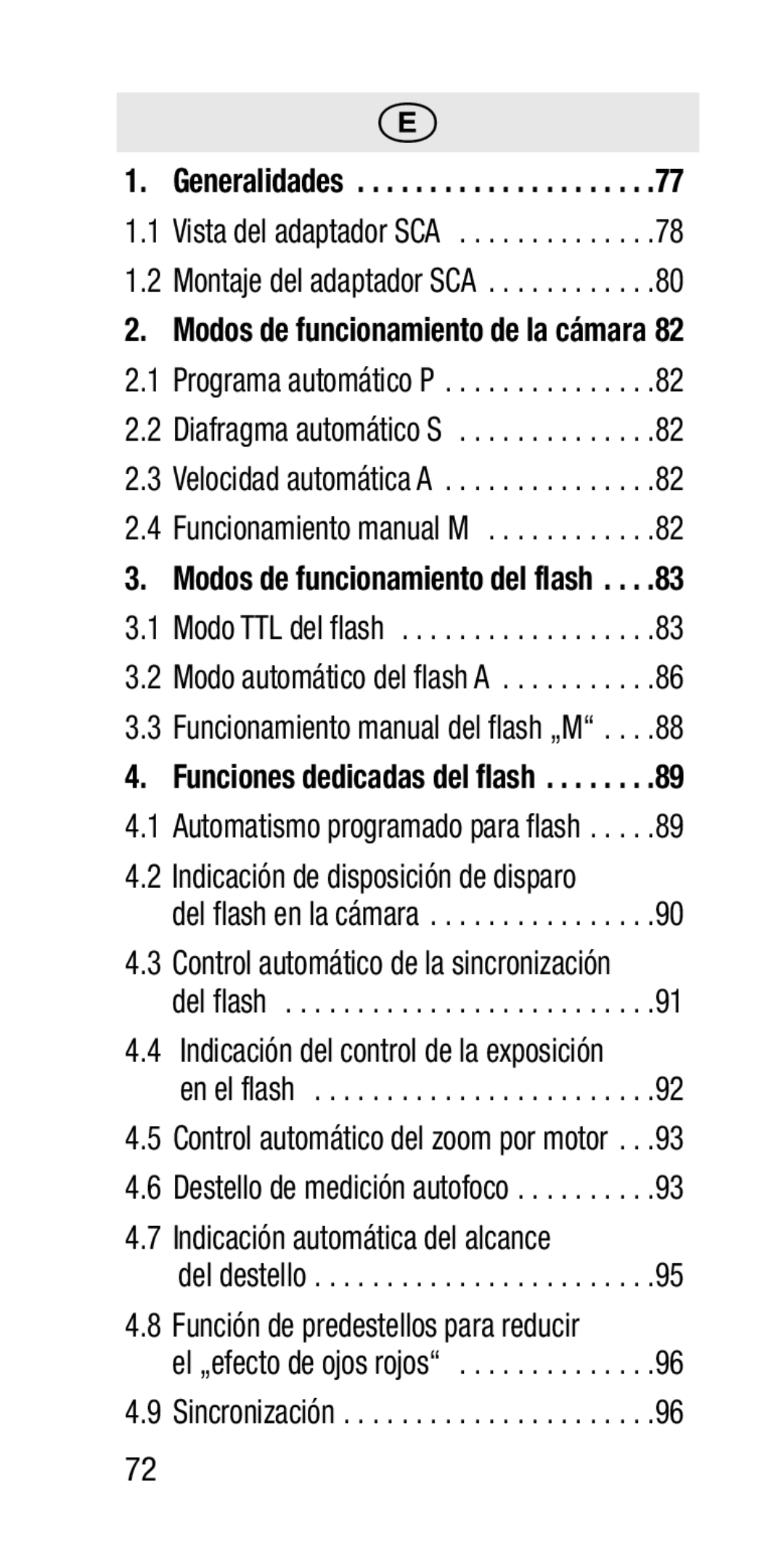 Metz SCA 3202-M manual Indicación de disposición de disparo, Indicación automática del alcance 