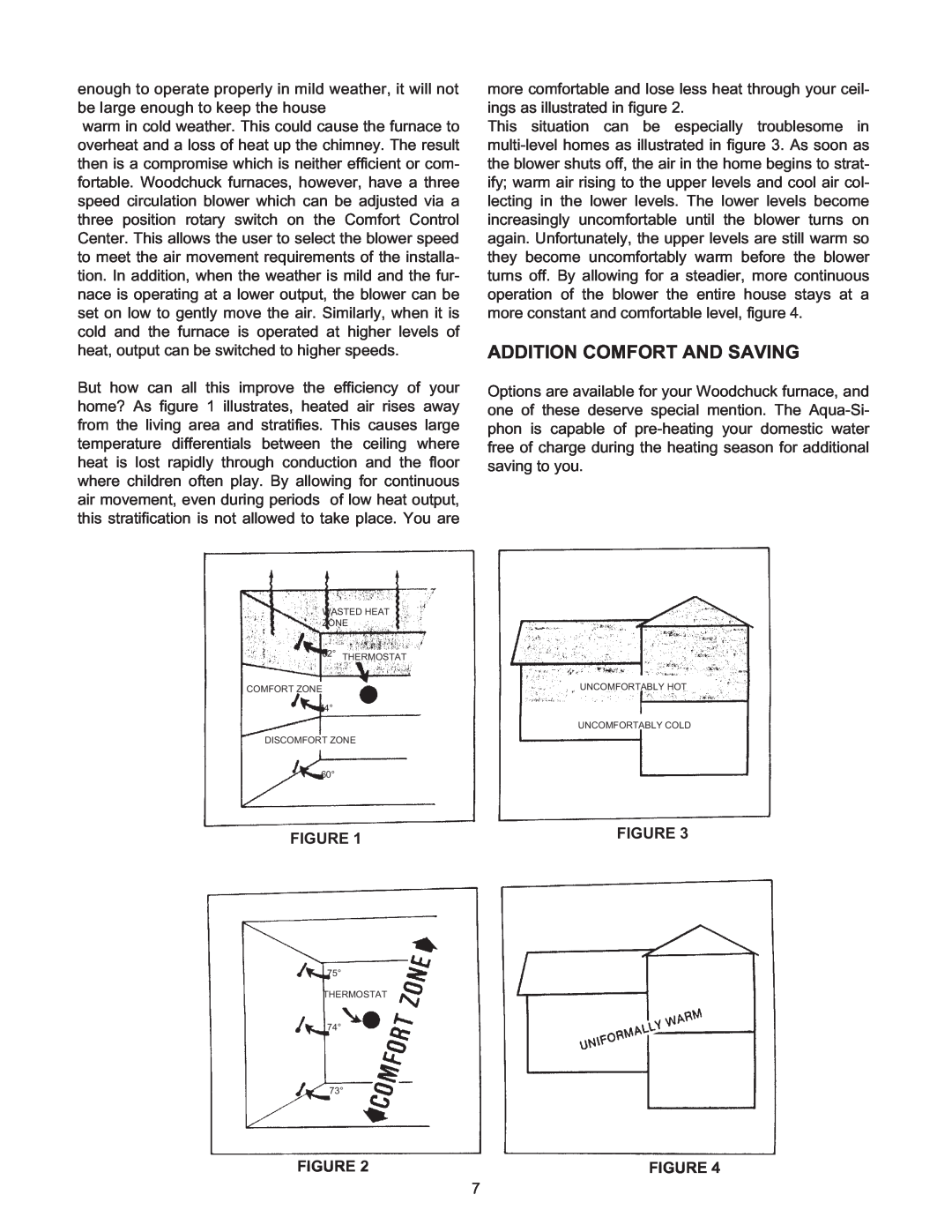 Meyer 526, woodchuck, 2900, 4000 manual Addition Comfort And Saving, Figure Figure 