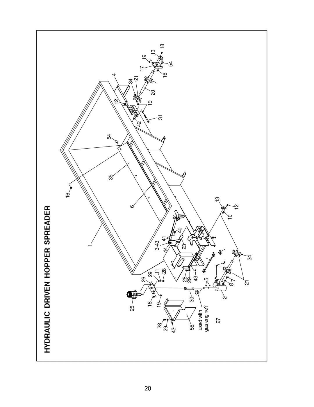 Meyer 62517, 62505, 62209, 62504 instruction manual Hydraulic Driven Hopper Spreader 