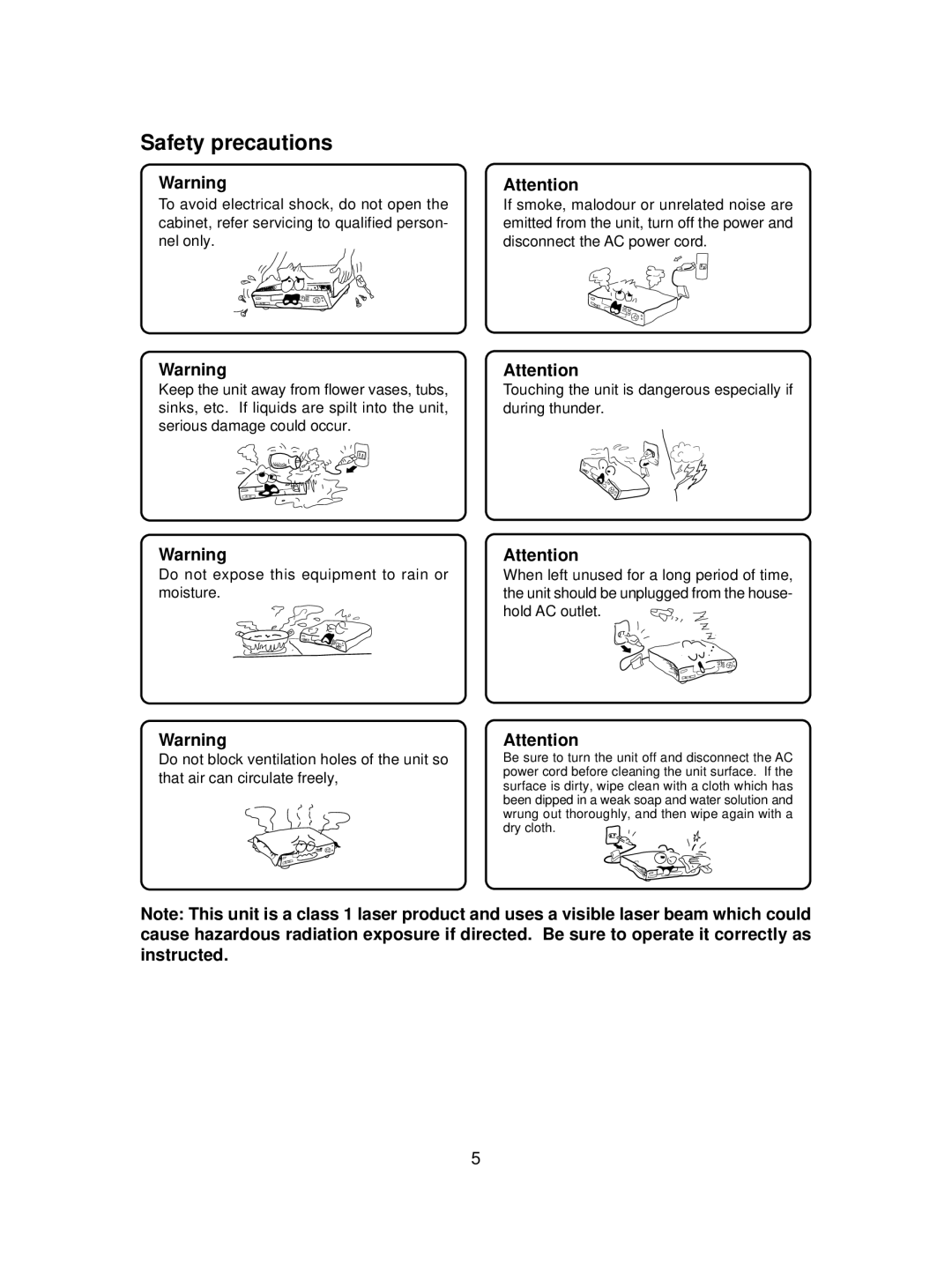 MGA Entertainment SMB-657 manual Safety precautions 