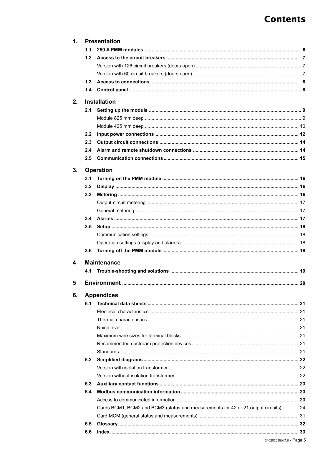 MGE UPS Systems 250A user manual Contents 