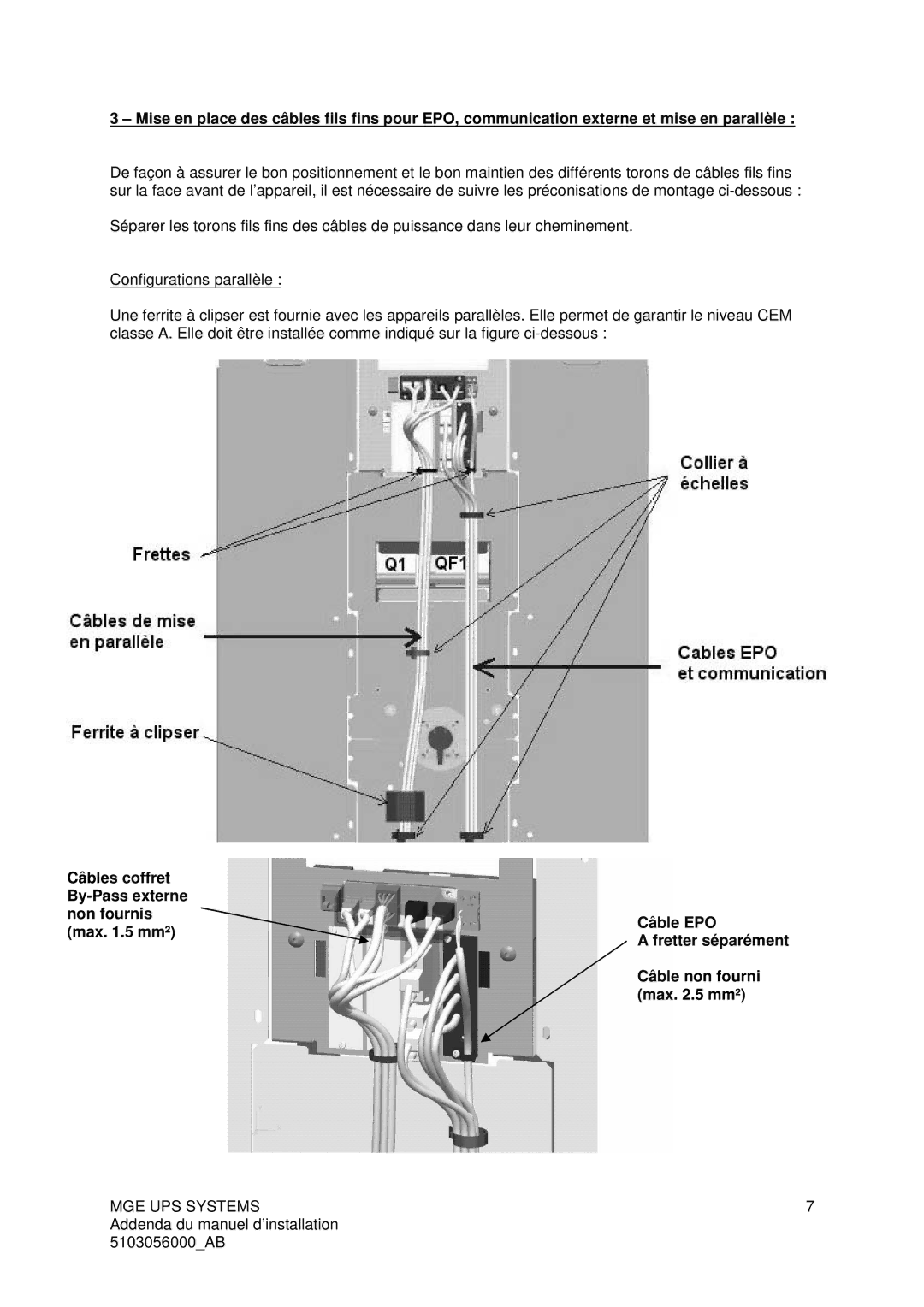 MGE UPS Systems 3000 user manual MGE UPS Systems 