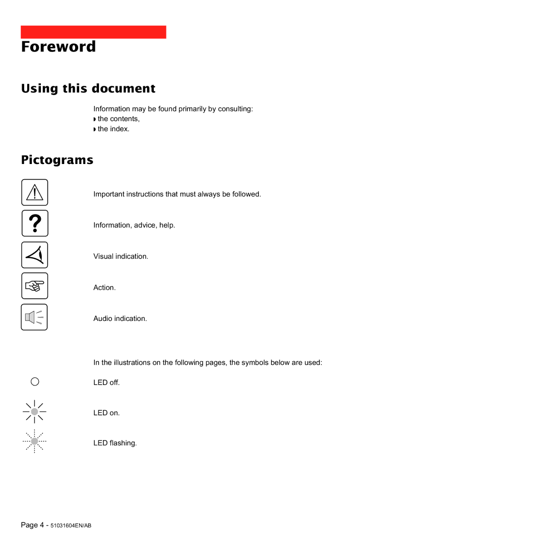 MGE UPS Systems 700C, 1000C user manual Foreword, Using this document, Pictograms 