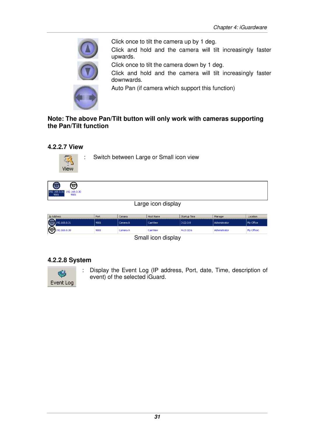 Micon IP-220E manual View, System 