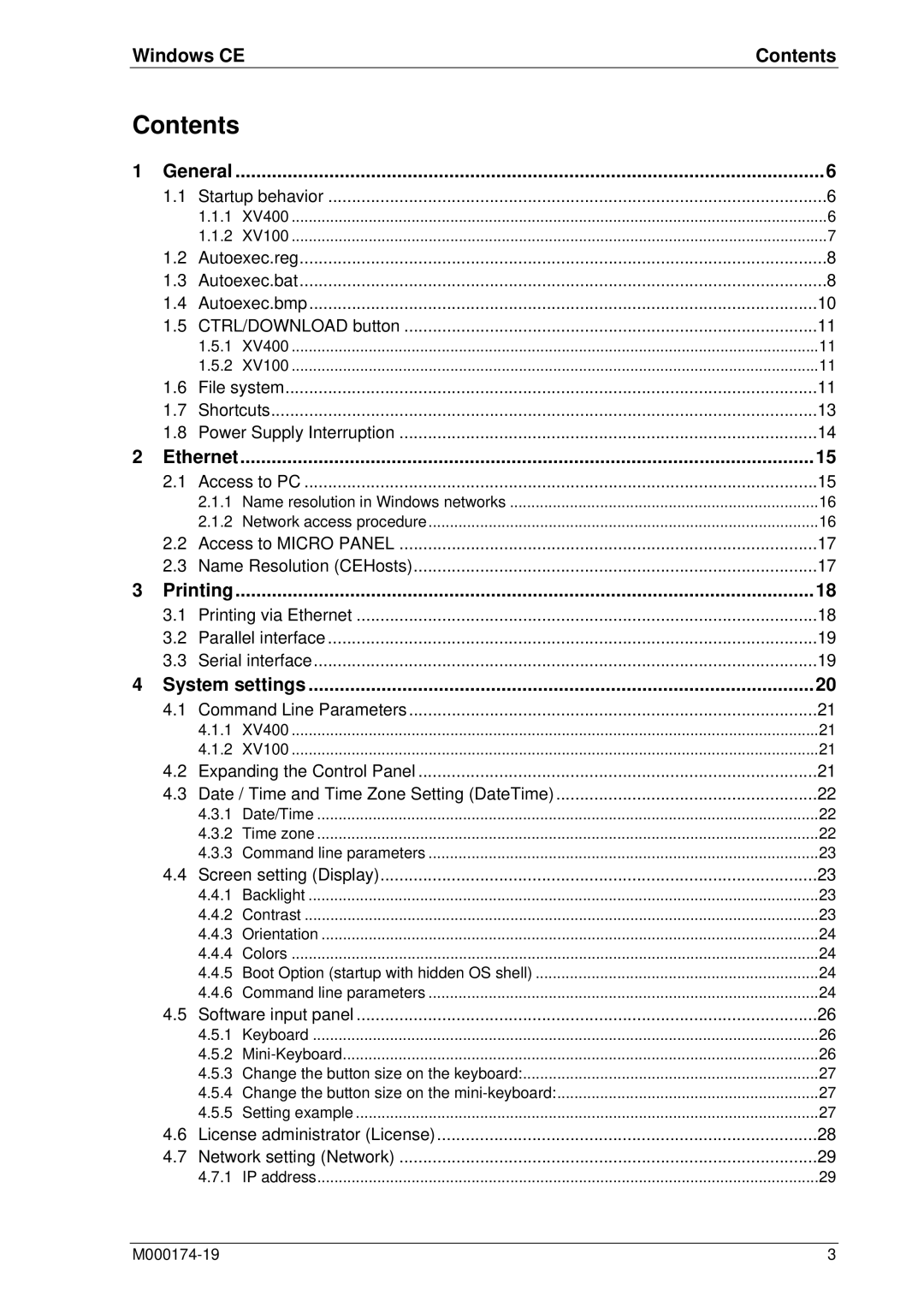 Micro Innovations M000174-19 manual Contents 