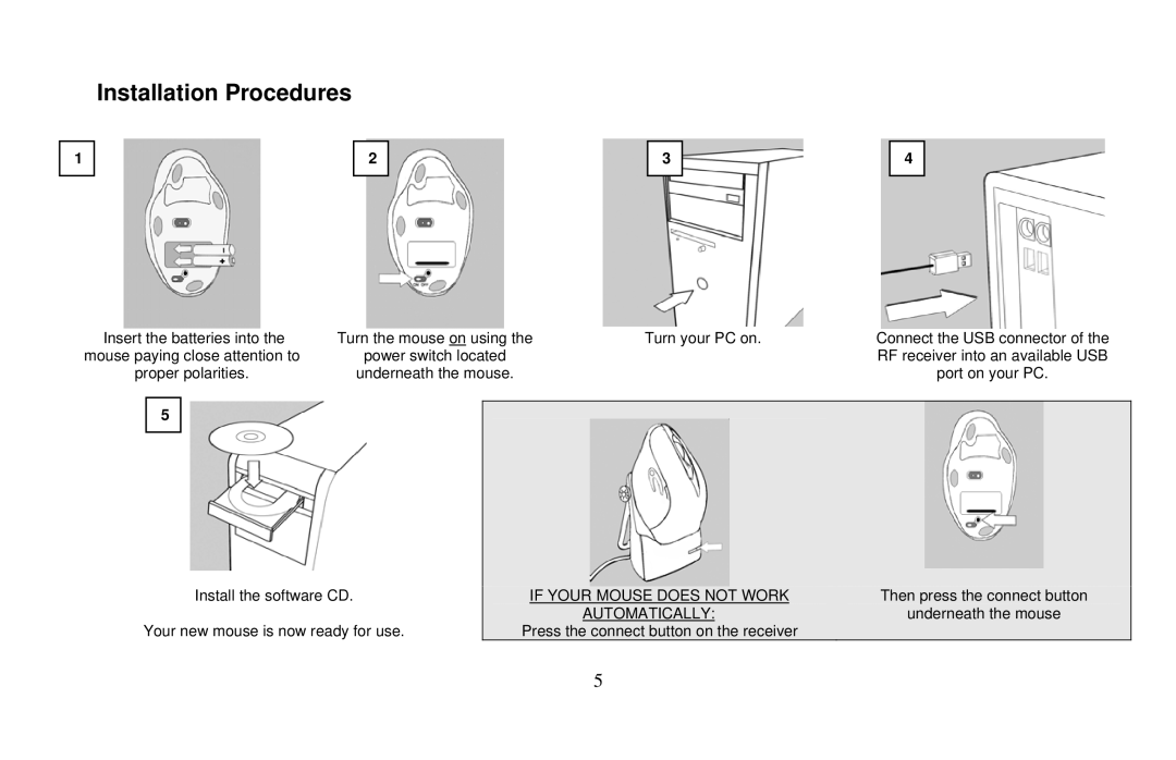 Micro Innovations PD7275LSR user manual Installation Procedures 