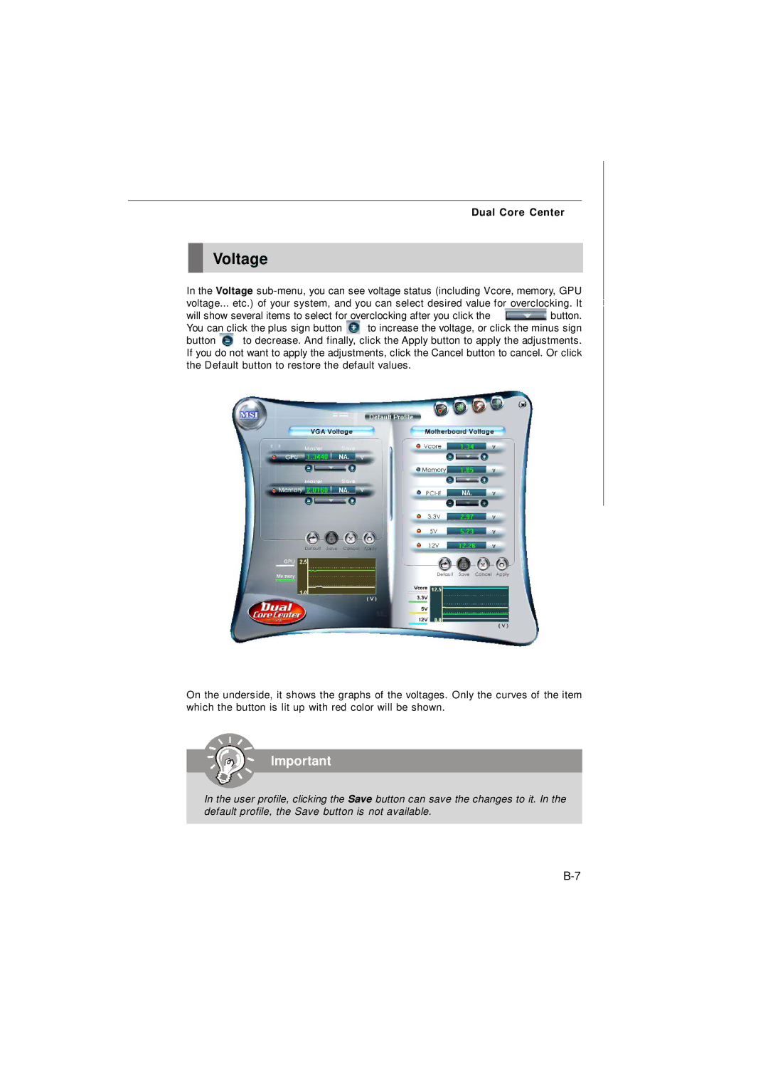 Micro Star  Computer G31M manual Voltage 