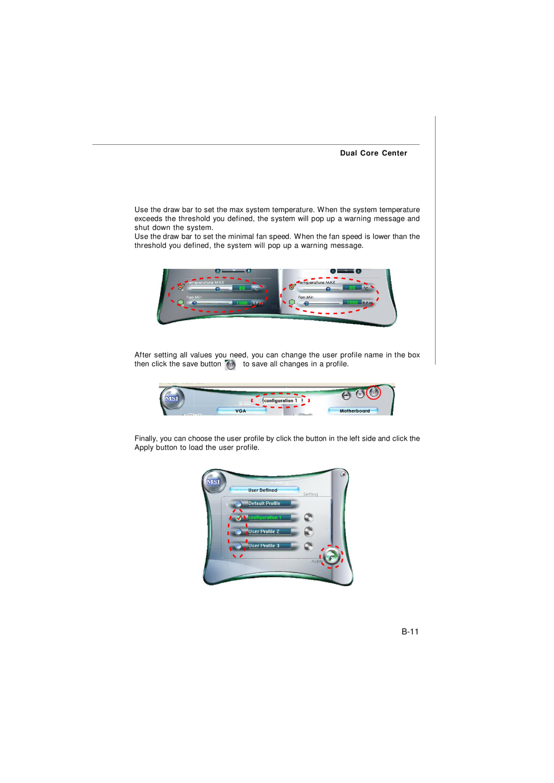 Micro Star  Computer G31M manual Dual Core Center 