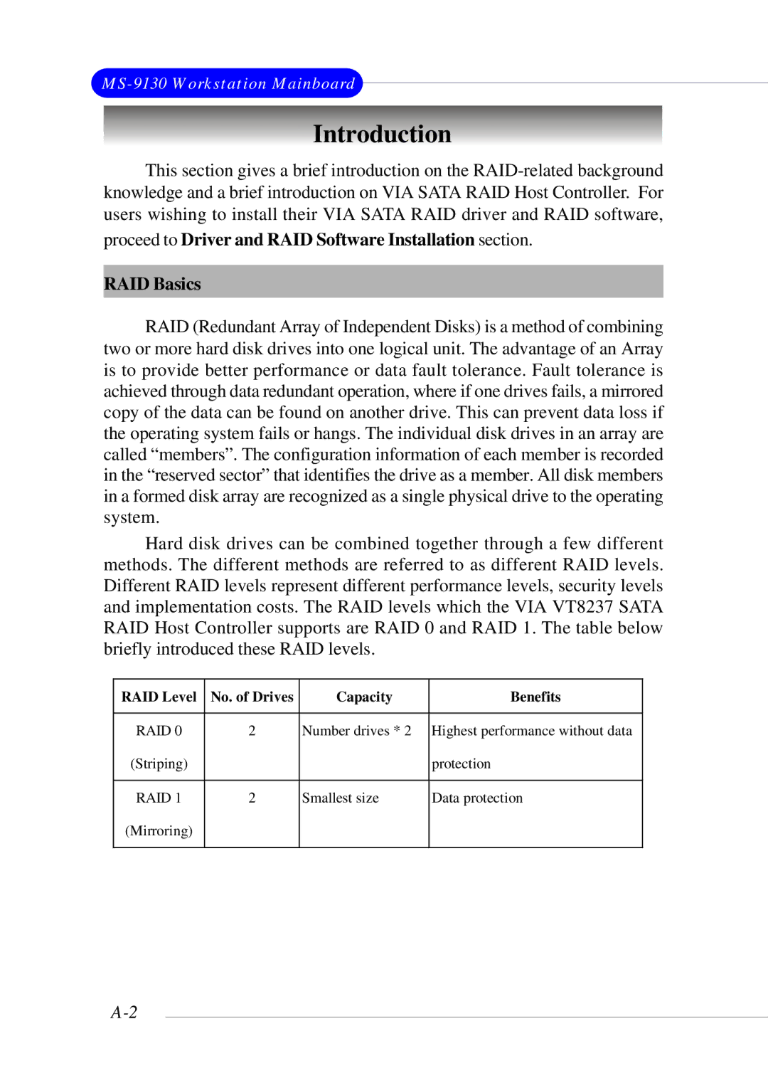 Micro Star  Computer MS- 9130 v1.x manual Introduction, Capacity Benefits 