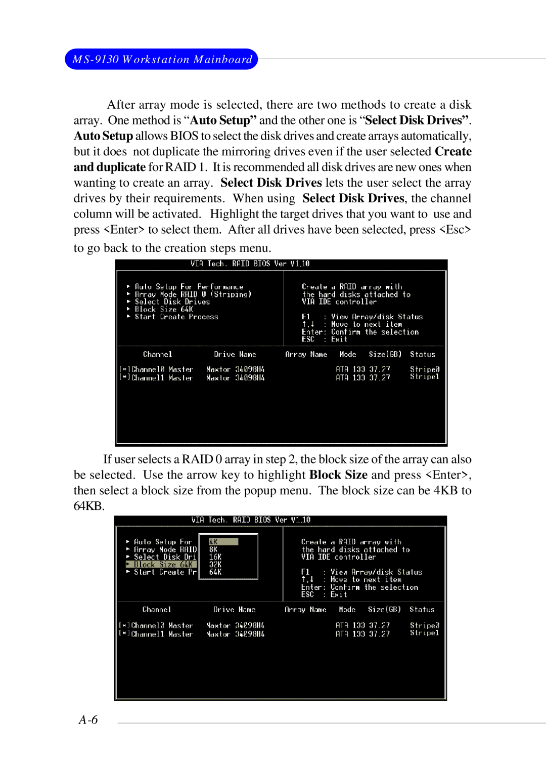 Micro Star  Computer MS- 9130 v1.x manual MS-9130 Workstation Mainboard 