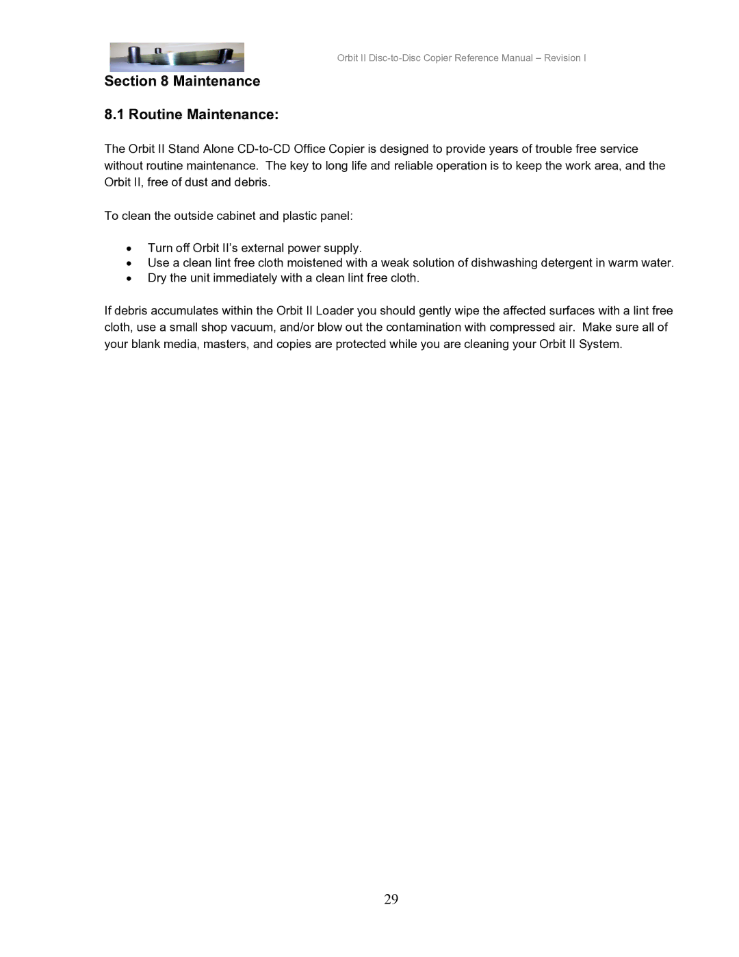 MicroBoards Technology II manual Maintenance Routine Maintenance 