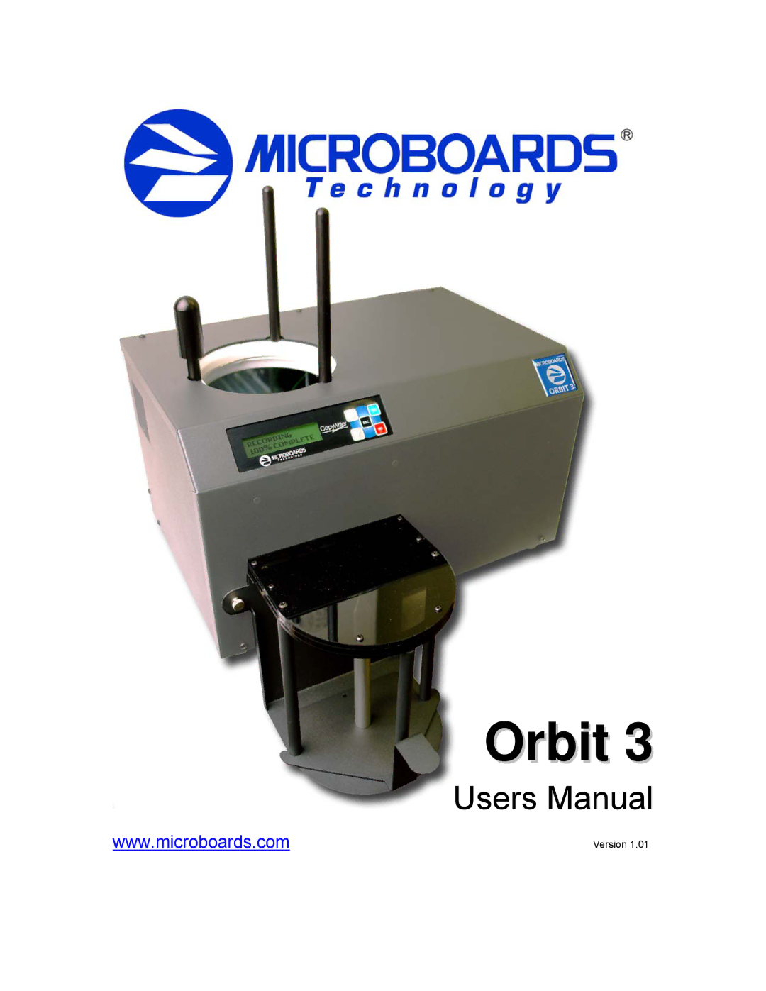 MicroBoards Technology Orbit 3 user manual 