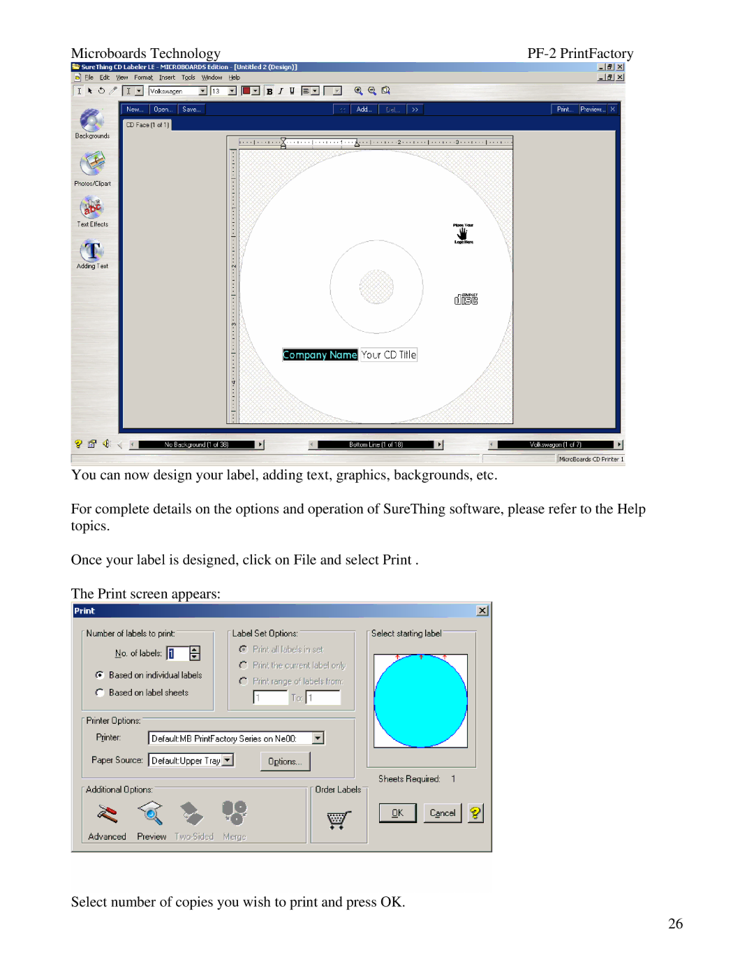 MicroBoards Technology PF-2 user manual 