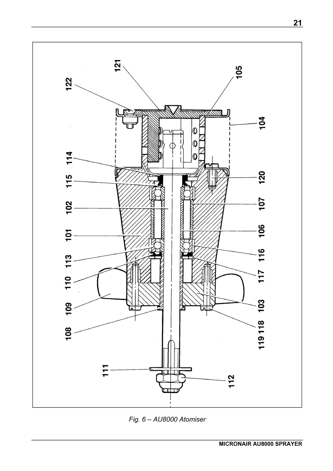 Micron Technology manual AU8000 Atomiser 