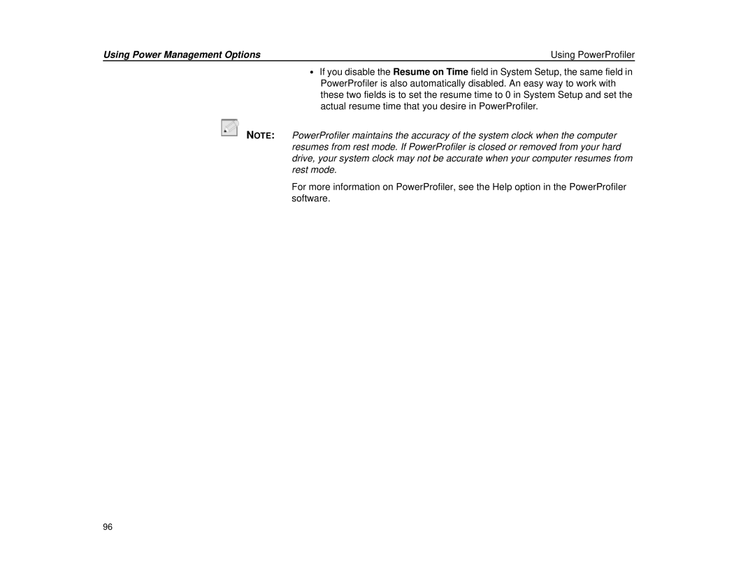 Micron Technology Transport LT warranty Using Power Management Options Using PowerProfiler 