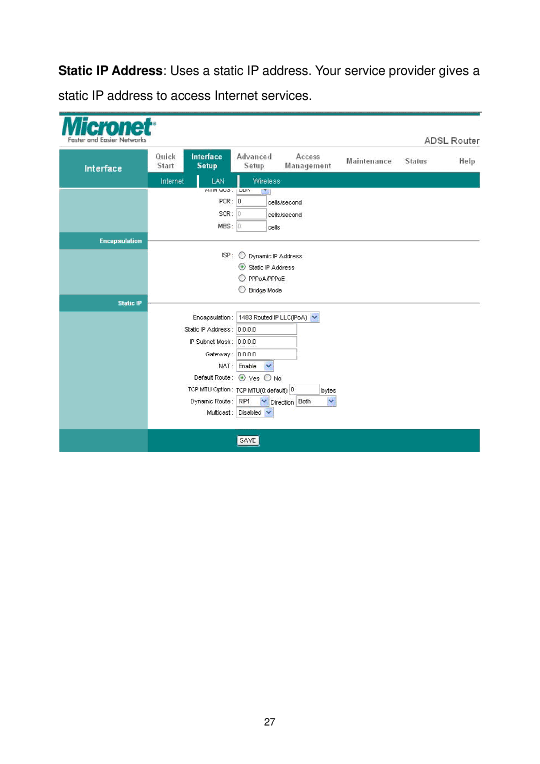 MicroNet Technology SP3367A user manual 