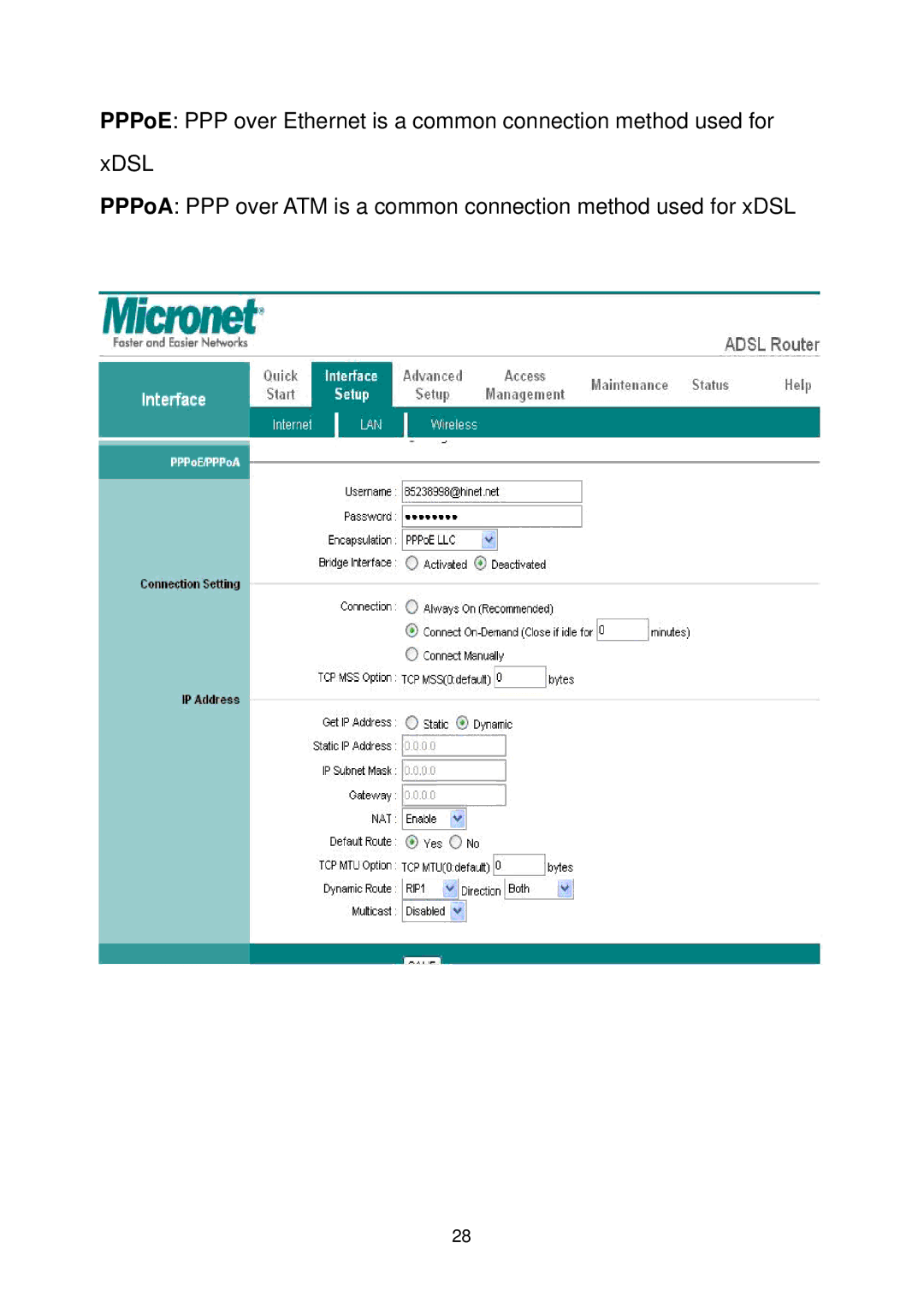 MicroNet Technology SP3367A user manual 