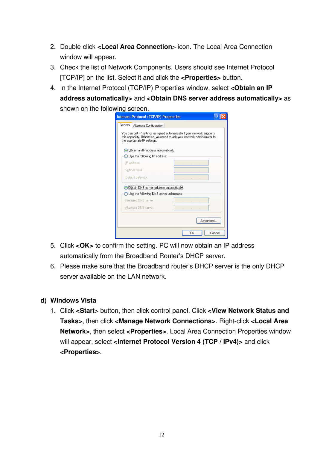 MicroNet Technology SP3367N user manual Windows Vista 