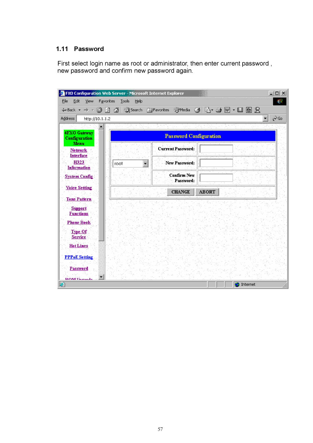 MicroNet Technology SP5050, SP5052, SP5054 user manual Password 