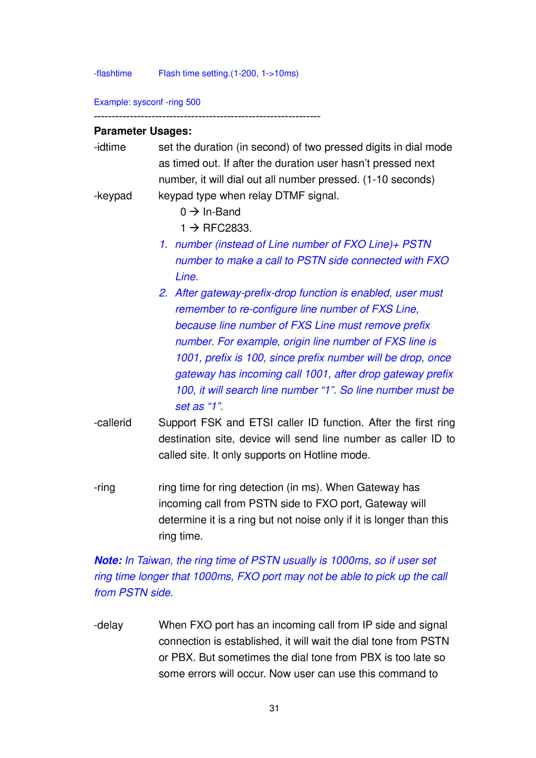 MicroNet Technology SP5052A/S, SP5054A/S user manual Parameter Usages, Set as 