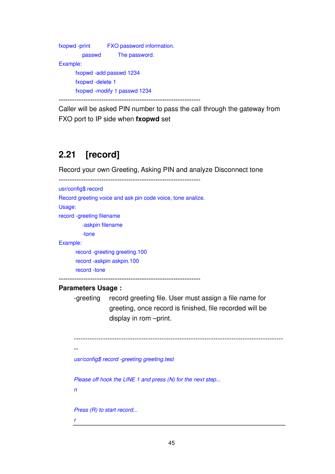 MicroNet Technology SP5052A/S, SP5054A/S user manual Record 