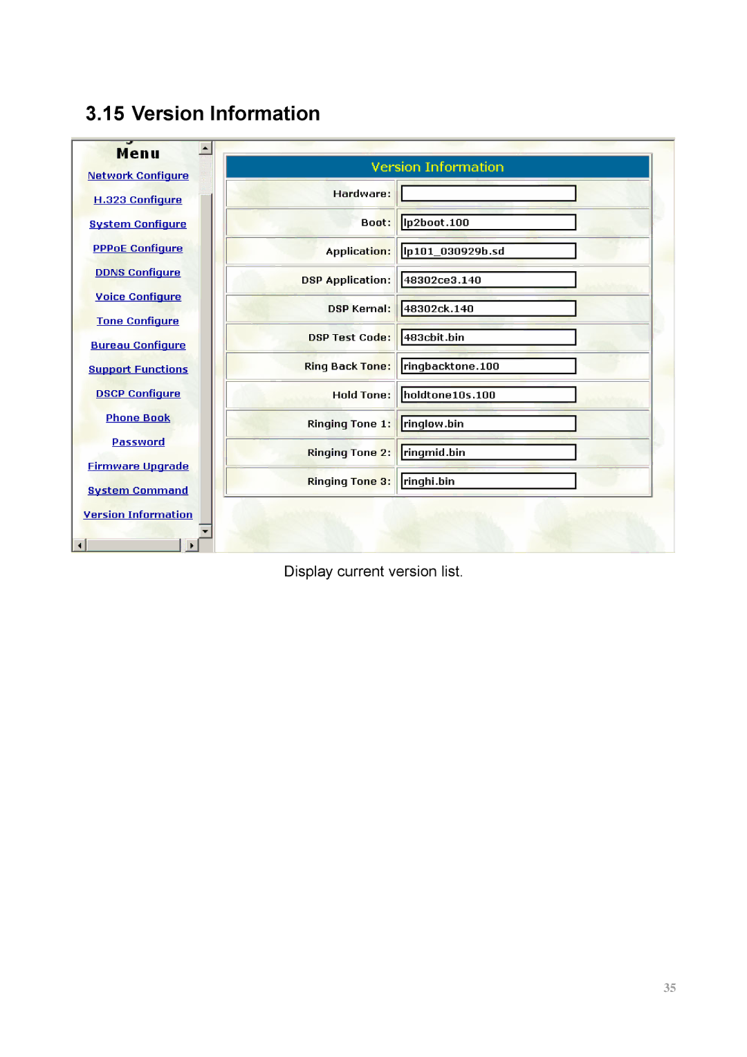 MicroNet Technology SP5100 user manual Version Information 