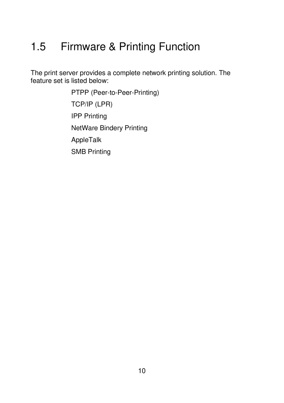 MicroNet Technology SP755D, SP756 user manual Firmware & Printing Function 