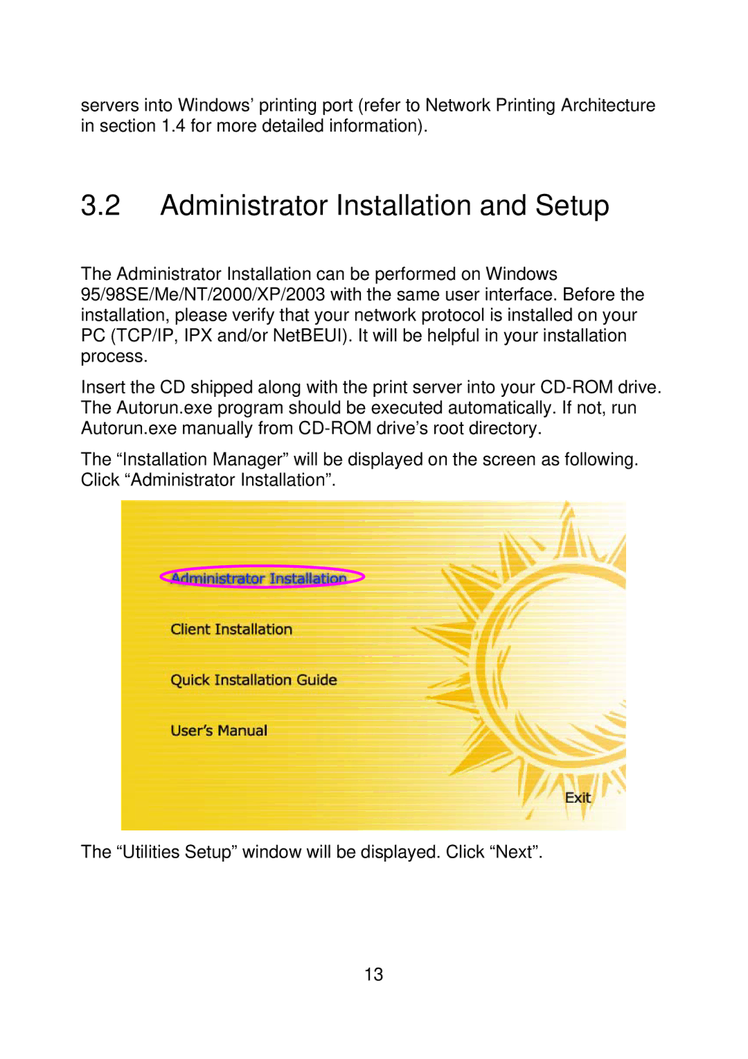 MicroNet Technology SP756, SP755D user manual Administrator Installation and Setup 