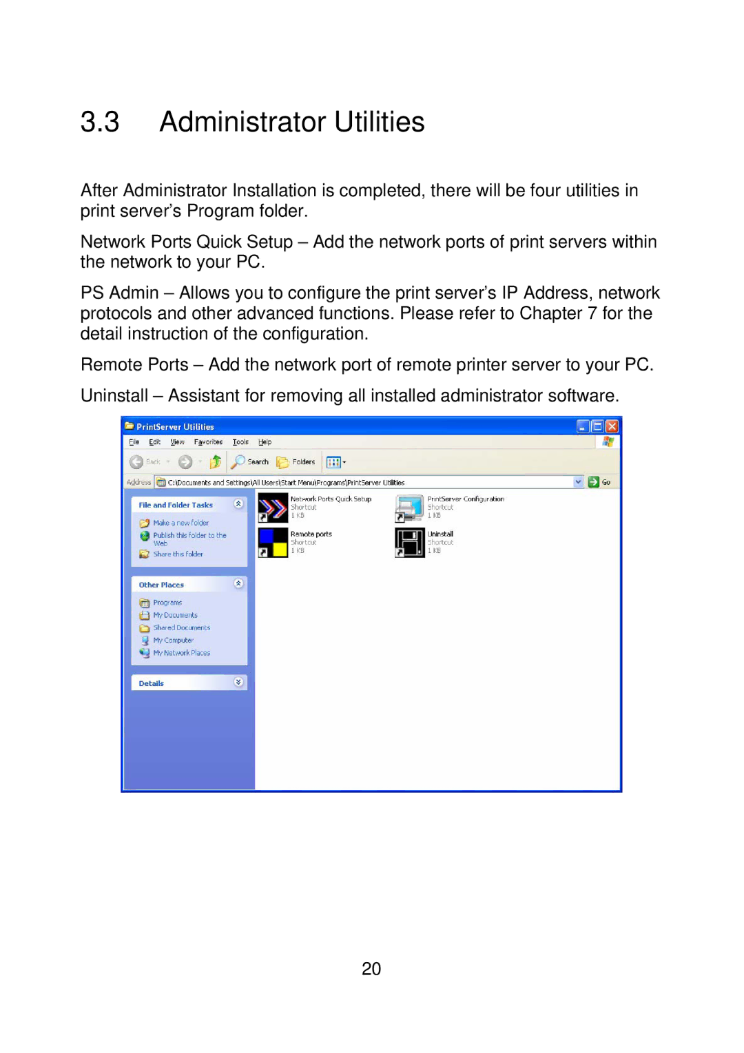 MicroNet Technology SP755D, SP756 user manual Administrator Utilities 