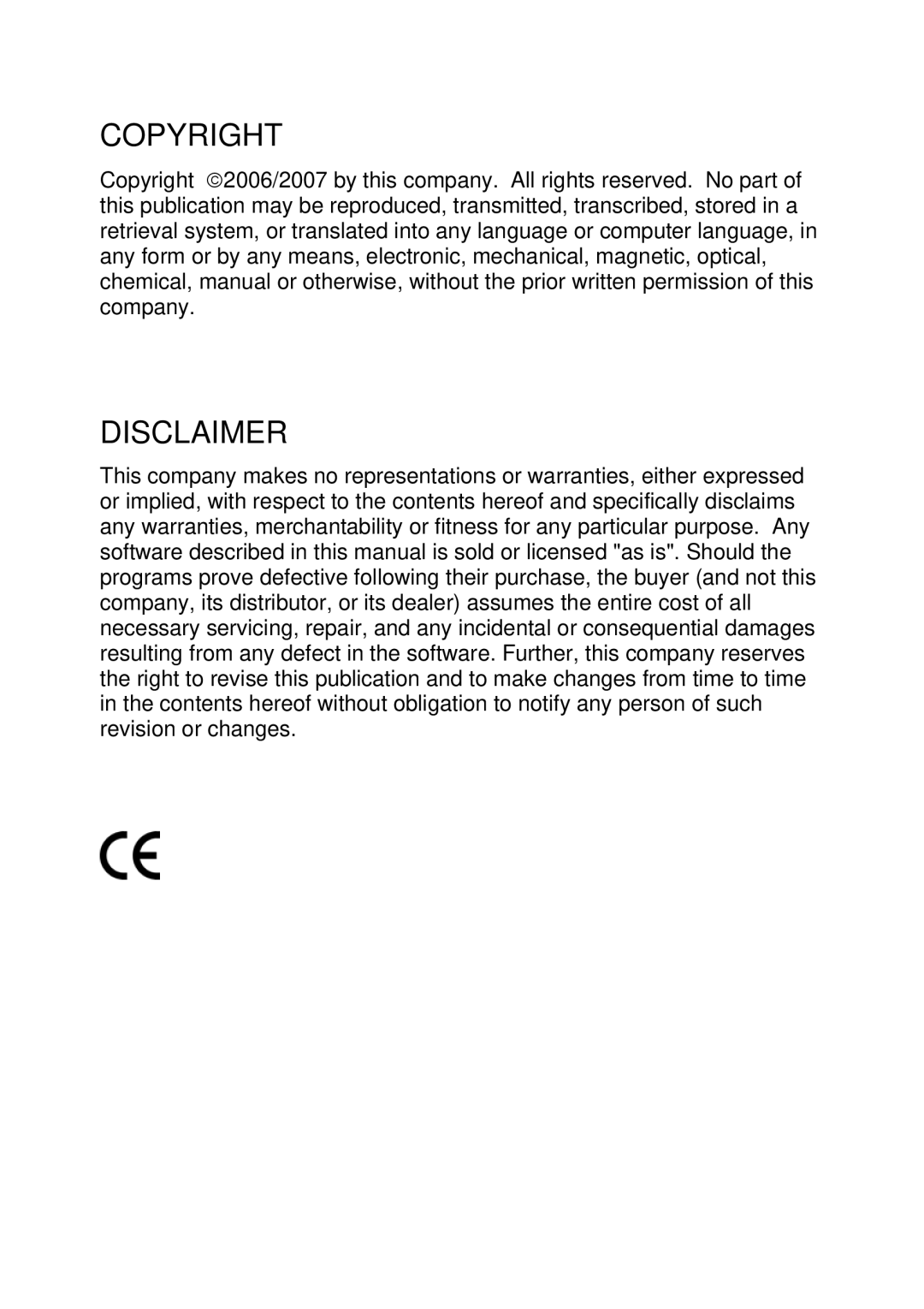 MicroNet Technology SP766W user manual Copyright 