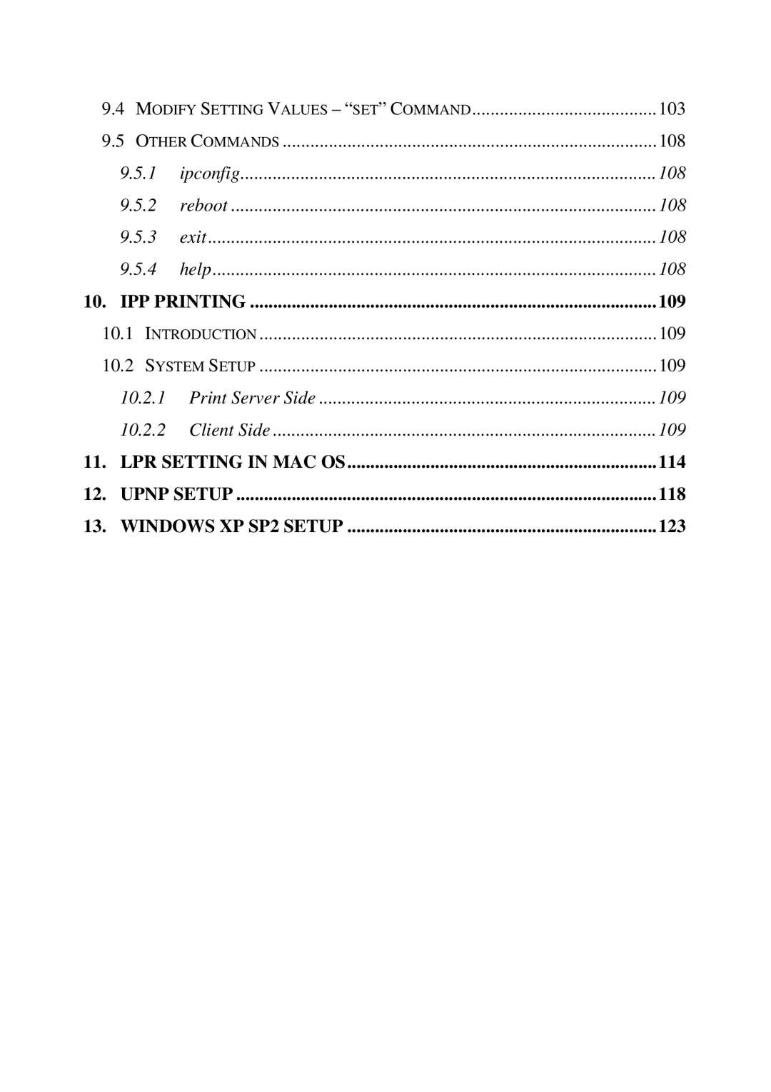 MicroNet Technology SP766W user manual IPP Printing 