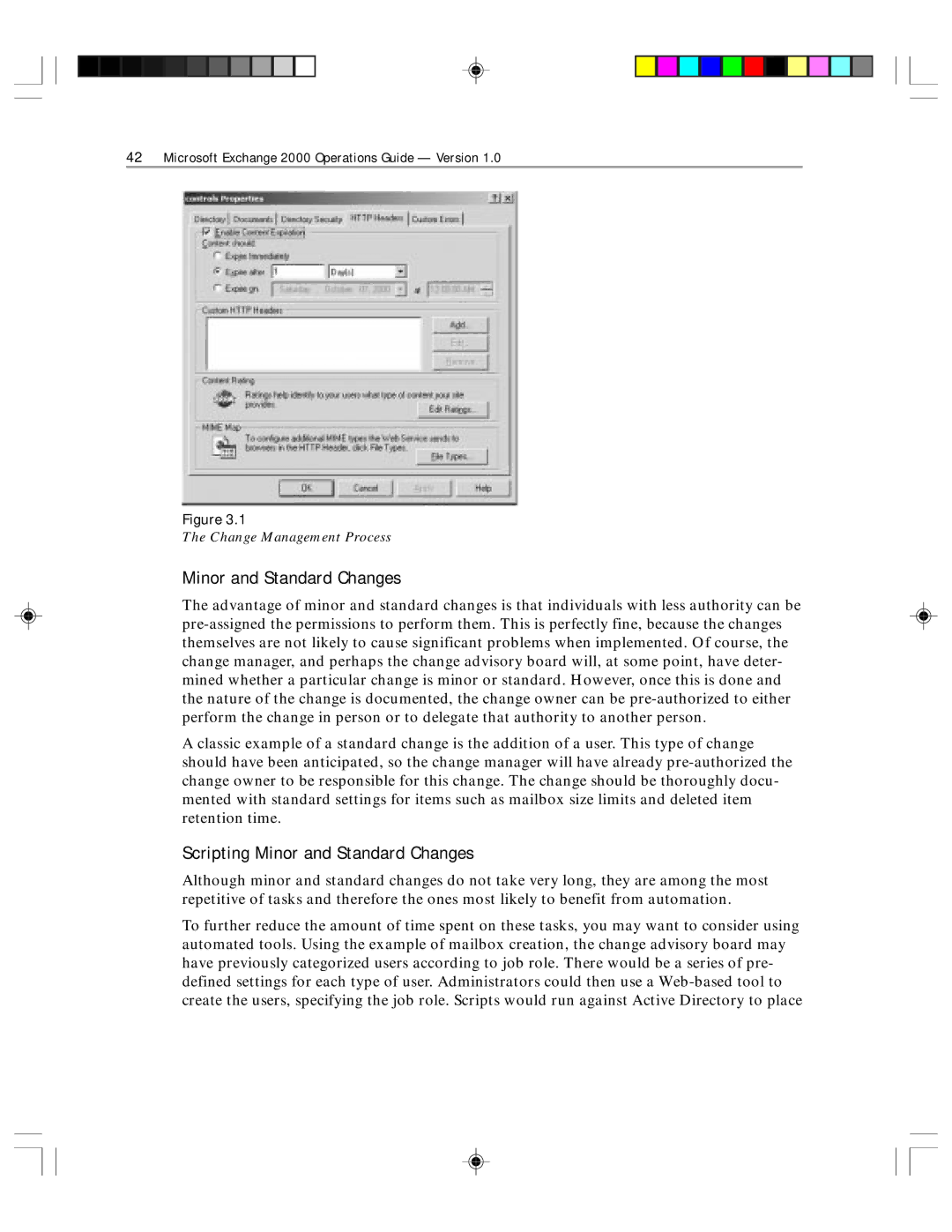 Microsoft 1 manual Scripting Minor and Standard Changes 