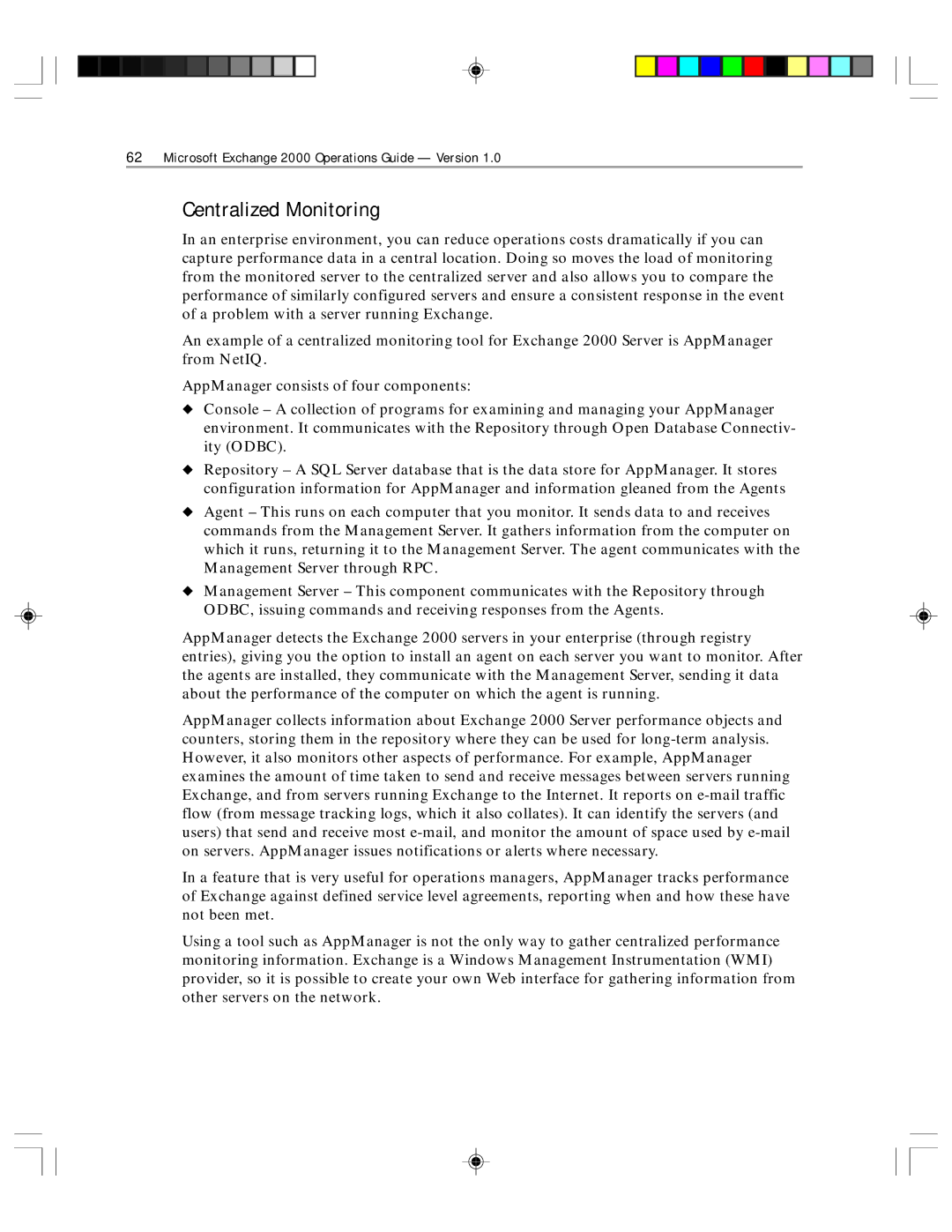 Microsoft 1 manual Centralized Monitoring 