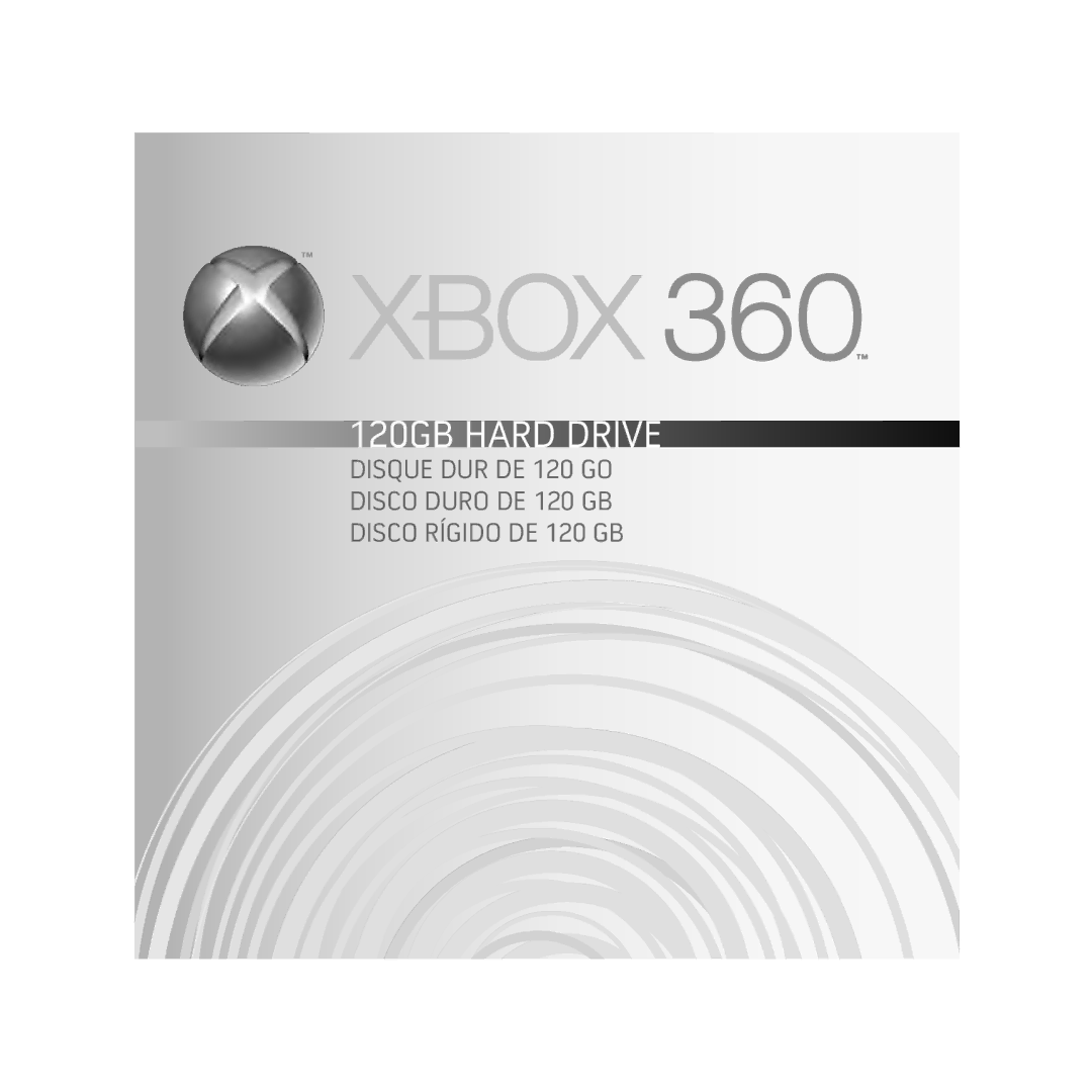 Microsoft X136898501mnl, 120 GB Hard Drive manual 120GB Hard Drive 