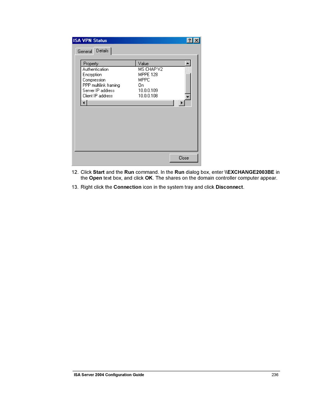 Microsoft manual ISA Server 2004 Configuration Guide 236 