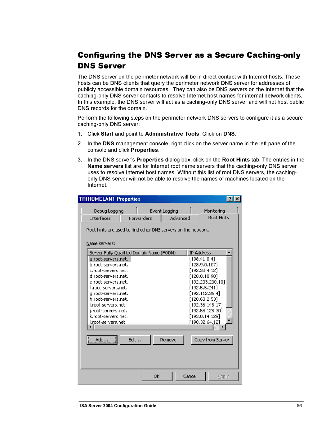 Microsoft manual ISA Server 2004 Configuration Guide 